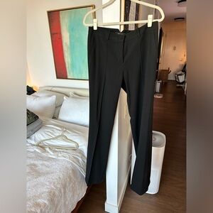 BCBGMaxAzria Black Dress Pants Low Rise Flare - SOLO